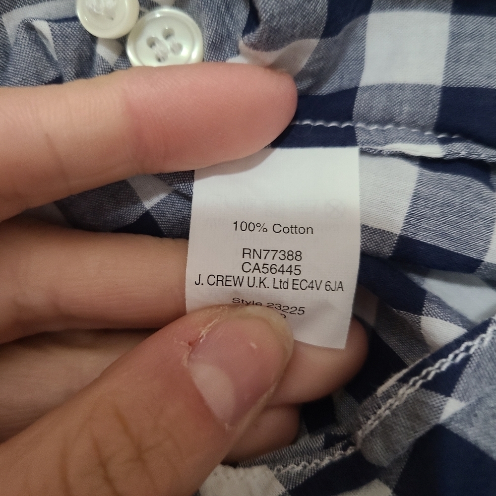 J.Crew The Perfect Shirt Plaid Button Up Classic Preppy - Picture 3 of 3